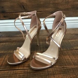 Rose gold heels